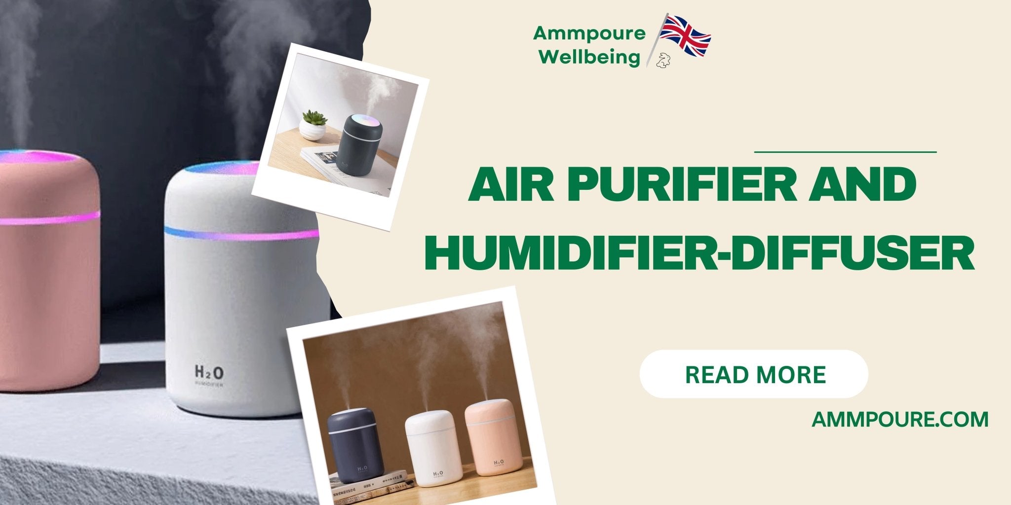 Air Purifiers and Humidifier-Diffusers: A Breath of Fresh Air for Your Home - Ammpoure Wellbeing