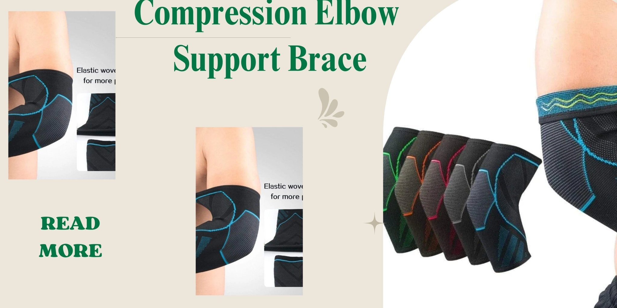 The Benefits of Using 2 Pieces Compression Elbow Support Braces for Men and Women - Ammpoure Wellbeing