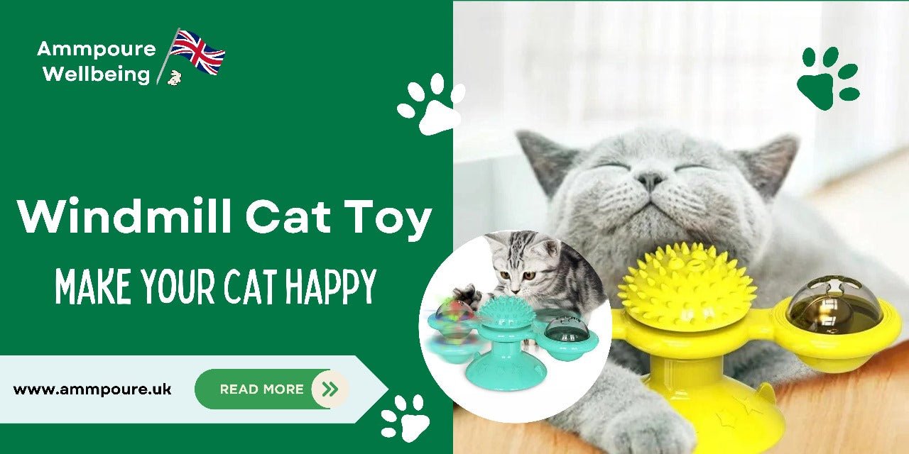 Windmill Cat Toy: The Ultimate Playtime Companion for Your Feline Friend - Ammpoure Wellbeing