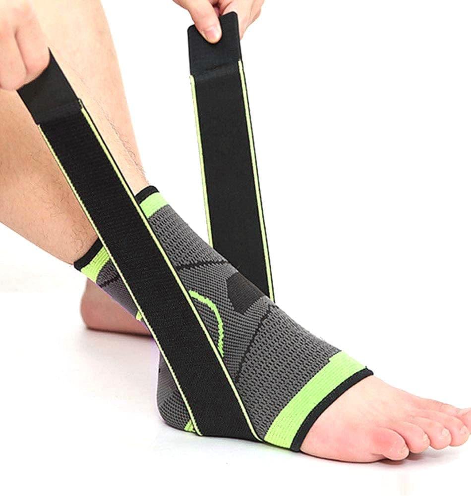 1 PC Ankle Brace Compression Strap Bandage for Protection UK - Ammpoure Wellbeing