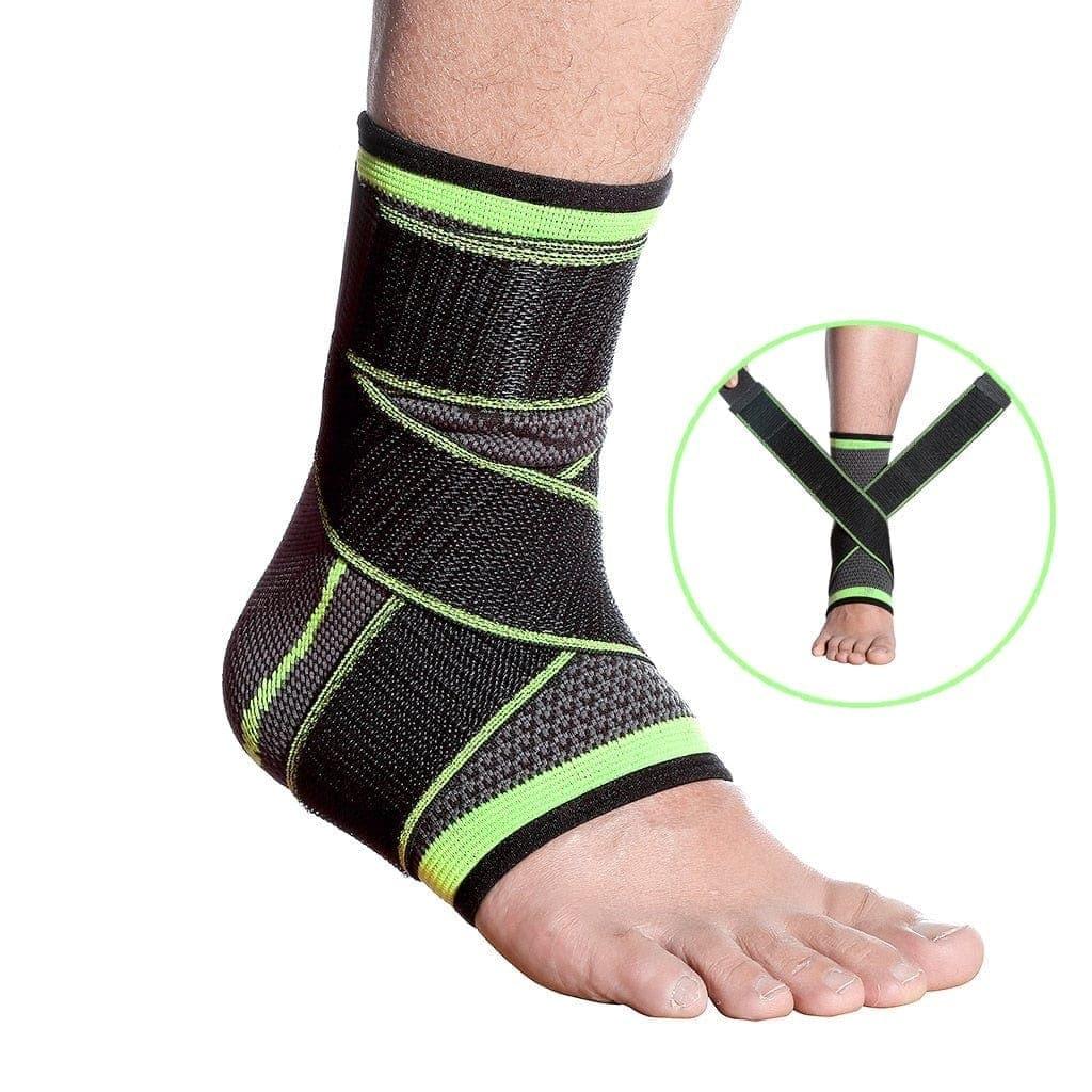 1 PC Ankle Brace Compression Strap Bandage for Protection UK - Ammpoure Wellbeing