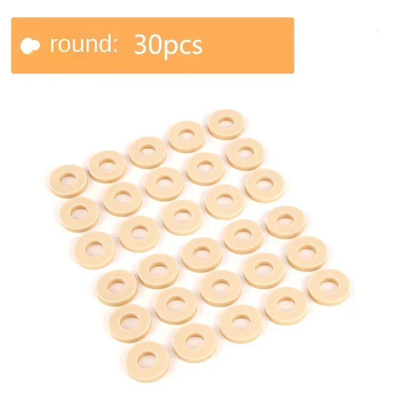 15/45PCS Sheet Callus Cushions Shoes Heel Pad Foam Round Toe Foot Corn Bunion Protectors Pads Medical Plaster Foot Corn Removal - Ammpoure Wellbeing