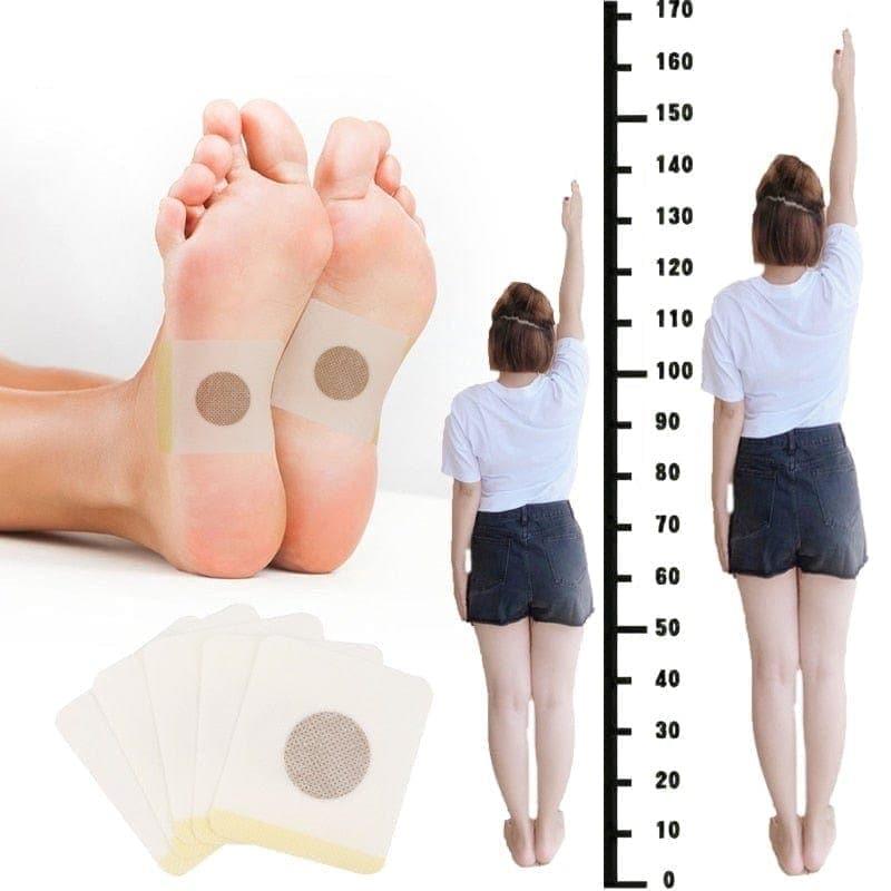 18pcs Height Increase Foot Patch, Bone Growth Foot Sticker - Ammpoure Wellbeing
