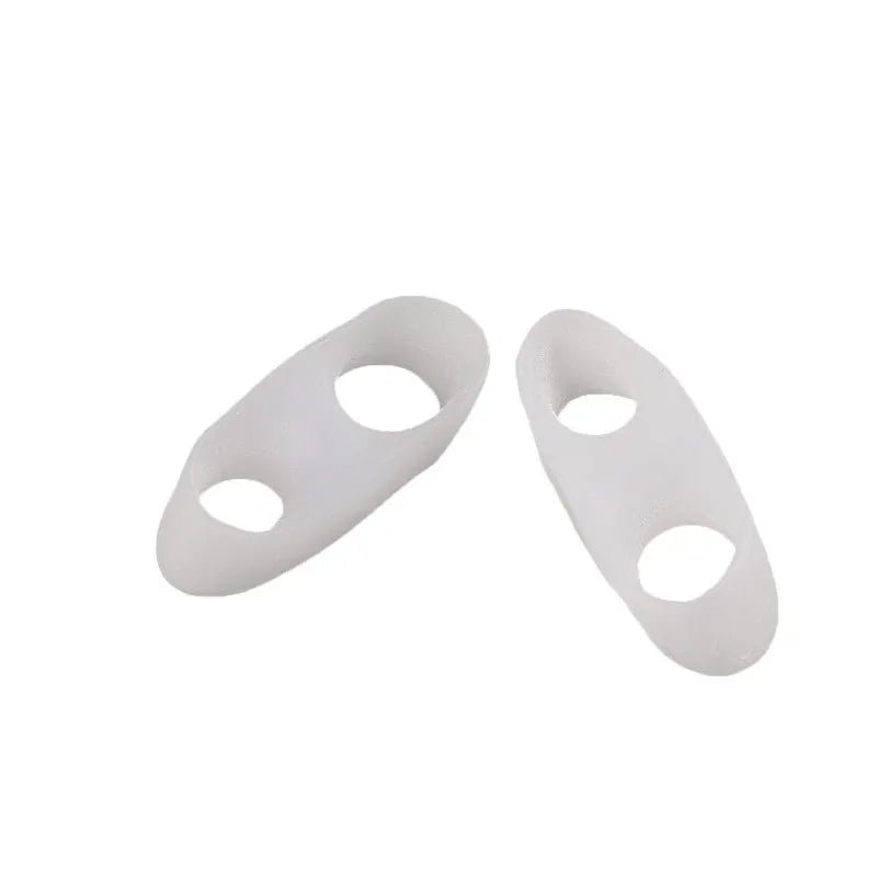 1pair Hallux Valgus Silicone Corrector Gel Foot Care Toe Separator Little Finger Protector Bunion Straightener Pedicure - Ammpoure Wellbeing