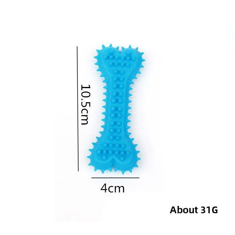 1PC Pet Chew Toy Soft Rubber Bite - resistance Bone Shape Teeth Grinding Chewing Toys for Small Dogs Training Pet Supplies - Ammpoure Wellbeing