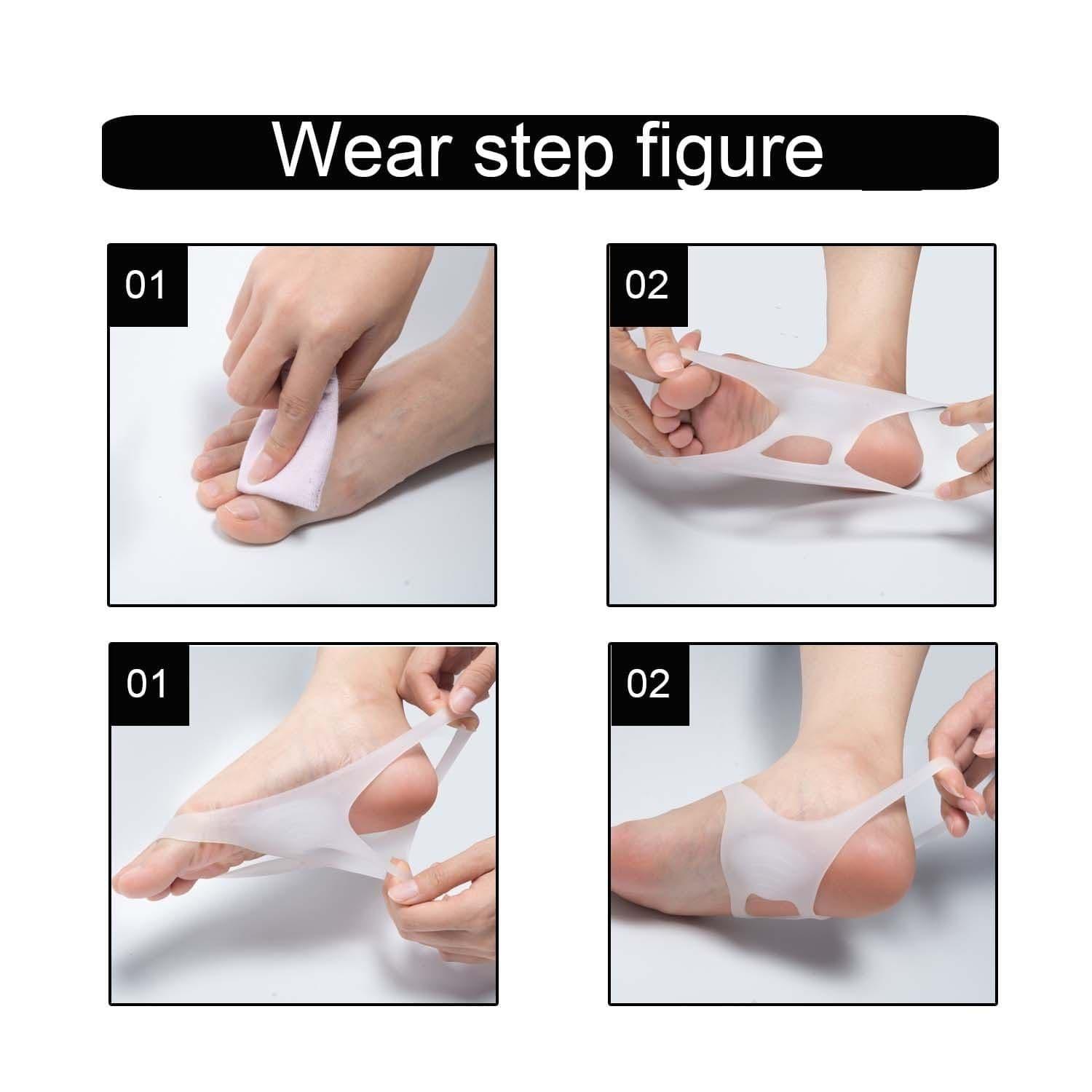 2 pieces O - type Foot Corrector Orthopedic Insoles For Men And Women - Ammpoure Wellbeing