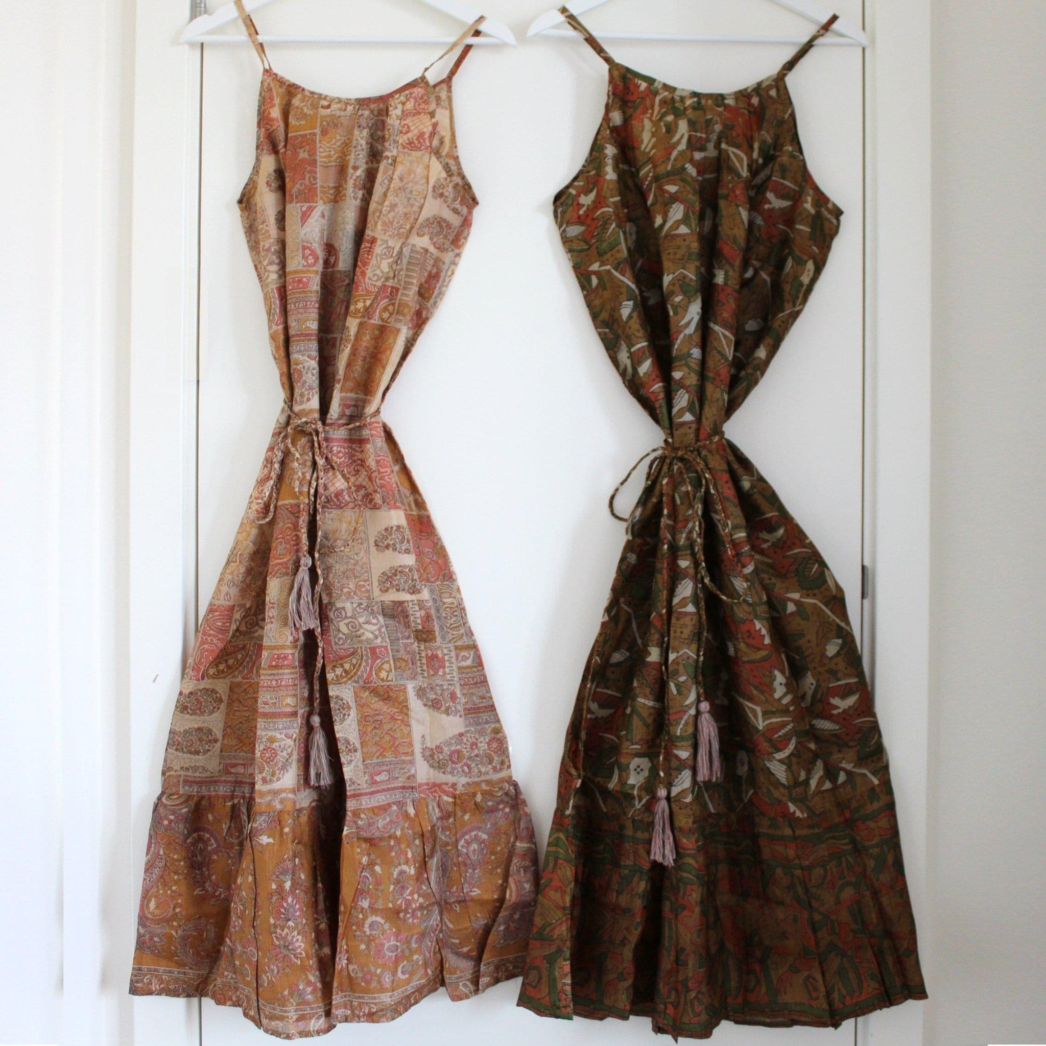 2 Recycled Silk Dresses - Ammpoure Wellbeing