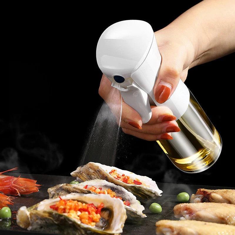 200ml 300ml Oil Spray Bottle Kitchen Cooking Olive Oil Dispenser Camping BBQ Baking Vinegar Soy Sauce Sprayer Containers Gadget - Ammpoure Wellbeing