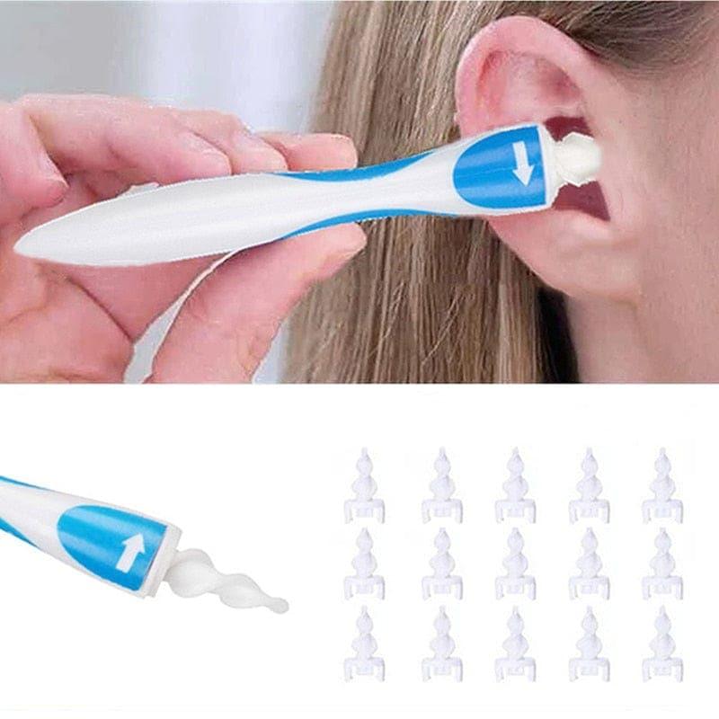 2024 Hot Ear Cleaner Silicon Ear Spoon Tool Set 16 Pcs Care Soft Spiral For Ears Cares Health Tools Cleaner Ear Wax Removal Tool - Ammpoure Wellbeing