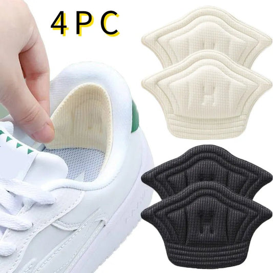 2pc/4pc Insoles Patch Heel Pads for Sport Shoes Pain Relief Antiwear Feet Pad Protector Back Sticker - Ammpoure Wellbeing