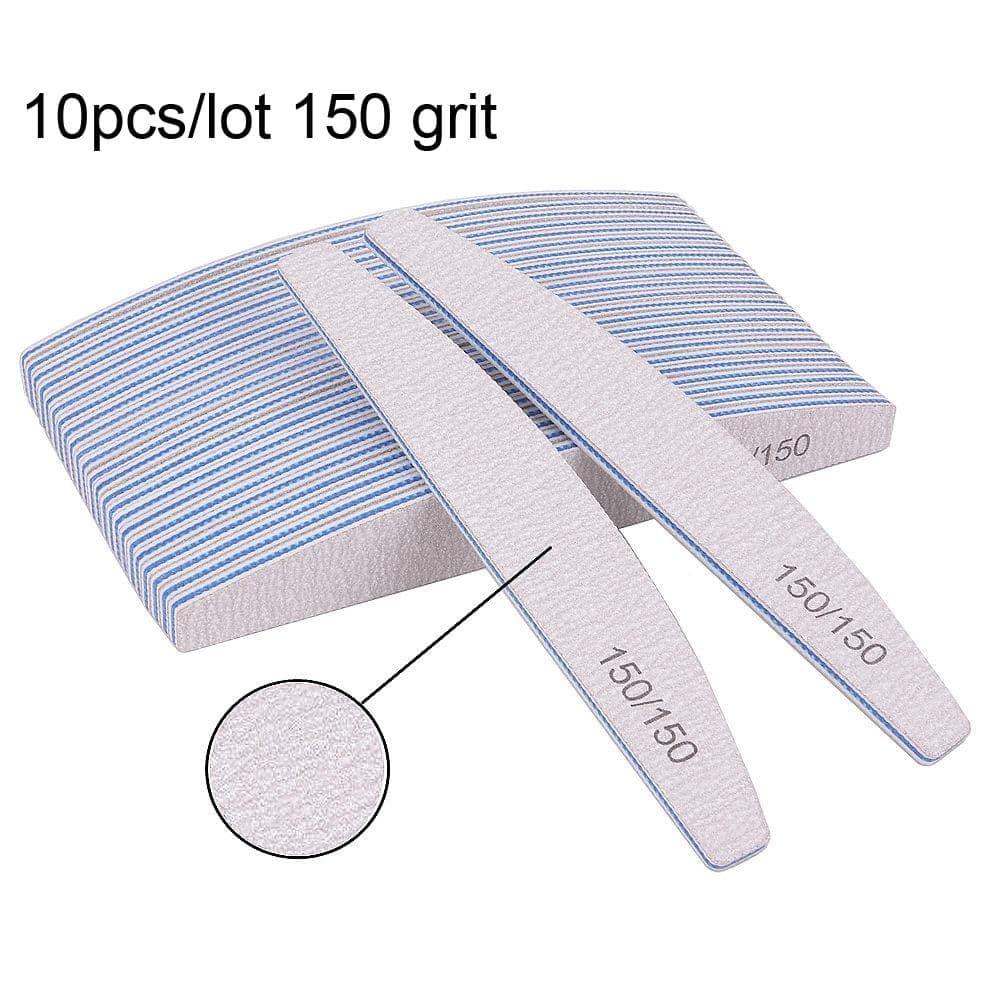 3/5 Pcs Professional Nail File Buffer For Manicure 100/180 - Ammpoure Wellbeing