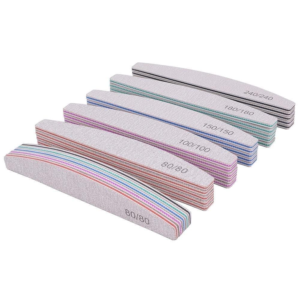 3/5 Pcs Professional Nail File Buffer For Manicure 100/180 - Ammpoure Wellbeing