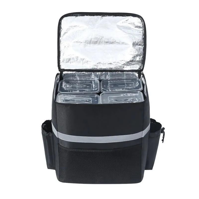 35L Extra Large Thermal Food Bag Cooler Bag Refrigerator Box Fresh Keeping Food Delivery Backpack Insulated Cool Bag - Ammpoure Wellbeing