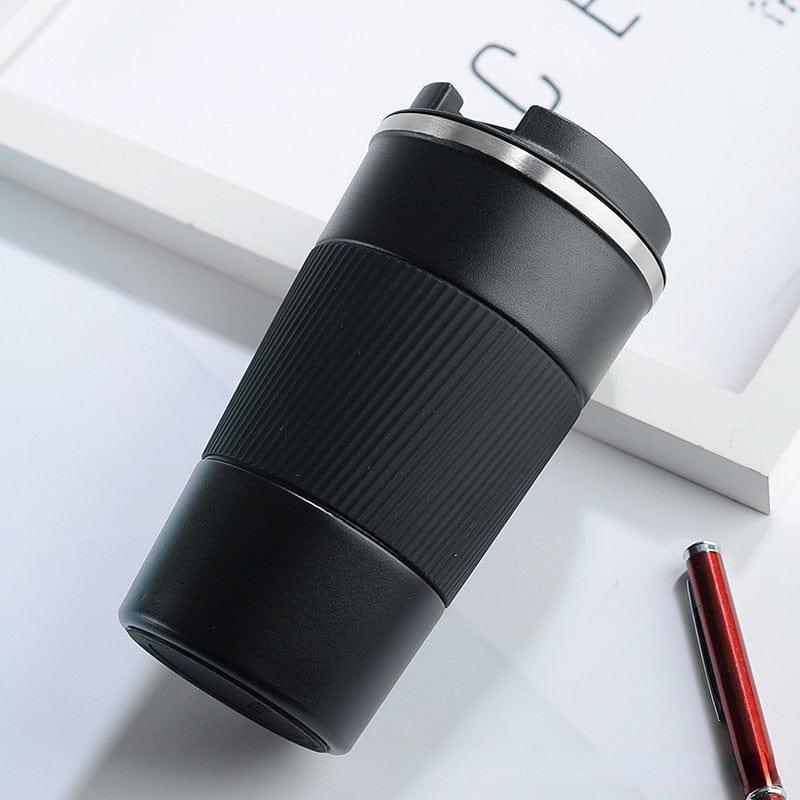 380ml/510ml Double Stainless Steel 304 Coffee Thermos Mug with Non - slip Case Car Vacuum Flask Travel Insulated Bottle - Ammpoure Wellbeing