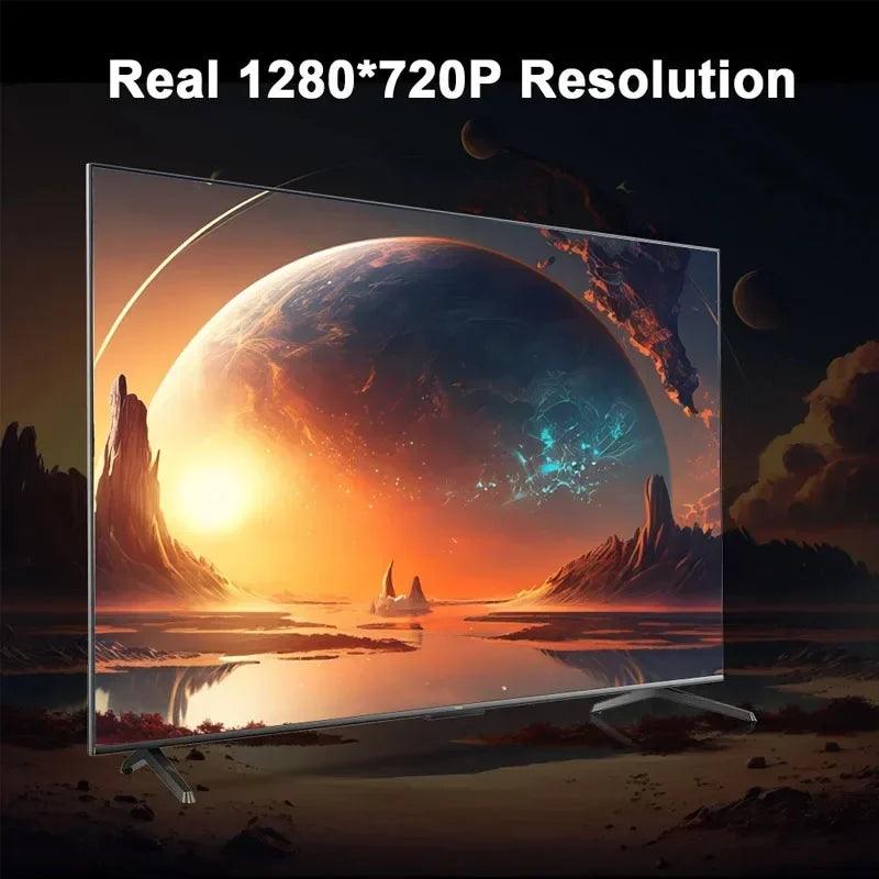 4K Android 11 Dual Wifi6 200 winner H713 BT5.0 1080P 1280*720P Home Cinema Outdoor portable Projetor - Ammpoure Wellbeing