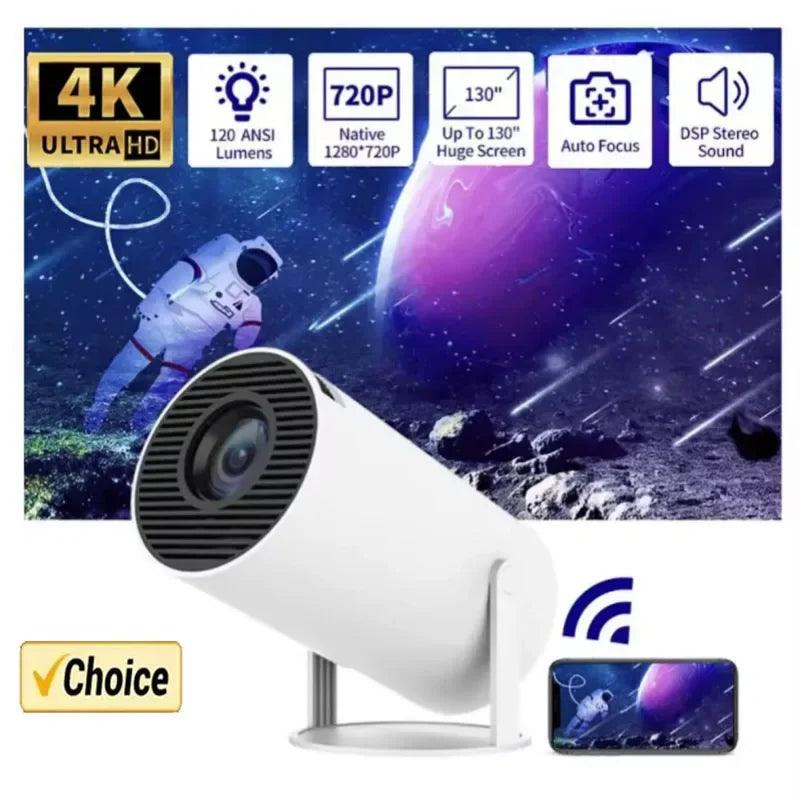 4K Android 11 Dual Wifi6 200 winner H713 BT5.0 1080P 1280*720P Home Cinema Outdoor portable Projetor - Ammpoure Wellbeing