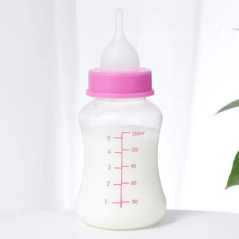 60/150ml Pet Feeder for Small Dogs Cats Newborn Puppy Dog Kitten Cat Milk Water Bottle Dog Feeding Accessories mascotas Products - Ammpoure Wellbeing