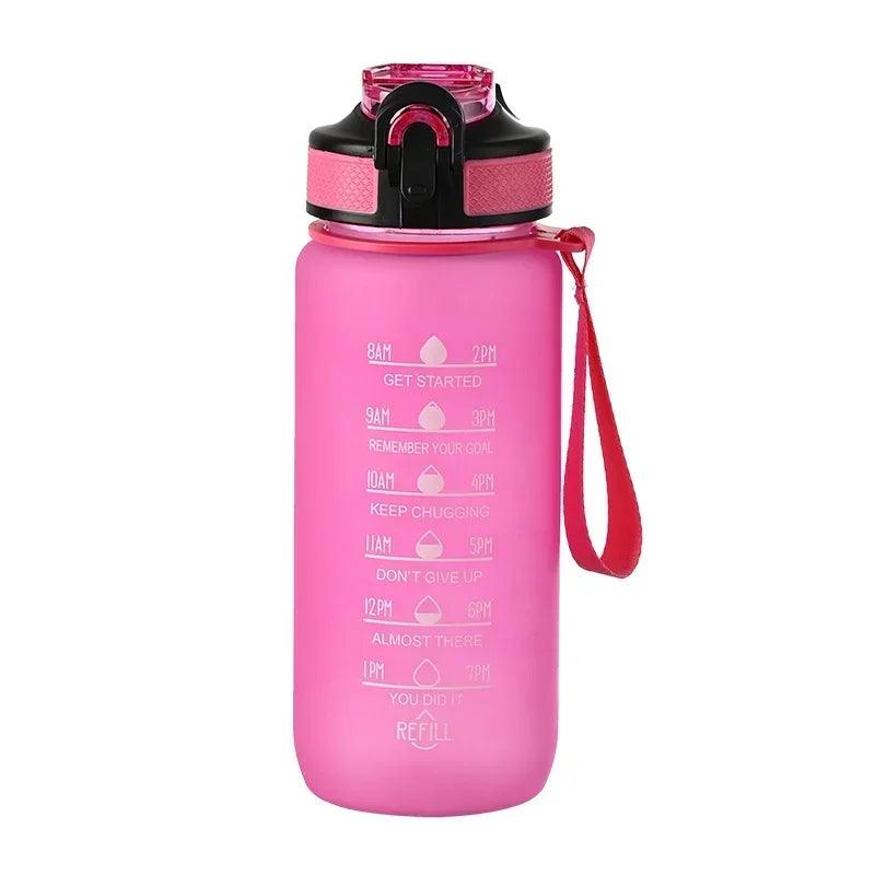 700ML Water Bottle Motivational Sport Water Bottle Leakproof Bottles Drinking Outdoor Travel Gym Fitness Jugs For Kitchen Cups - Ammpoure Wellbeing