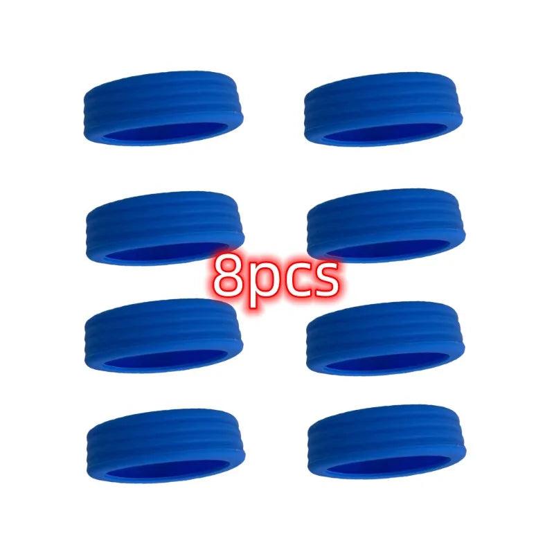 8Pcs Silicone Wheels Protector For Luggage Reduce Noise Travel Luggage Suitcase Wheels Cover Castor Sleeve Luggage Accessories - Ammpoure Wellbeing