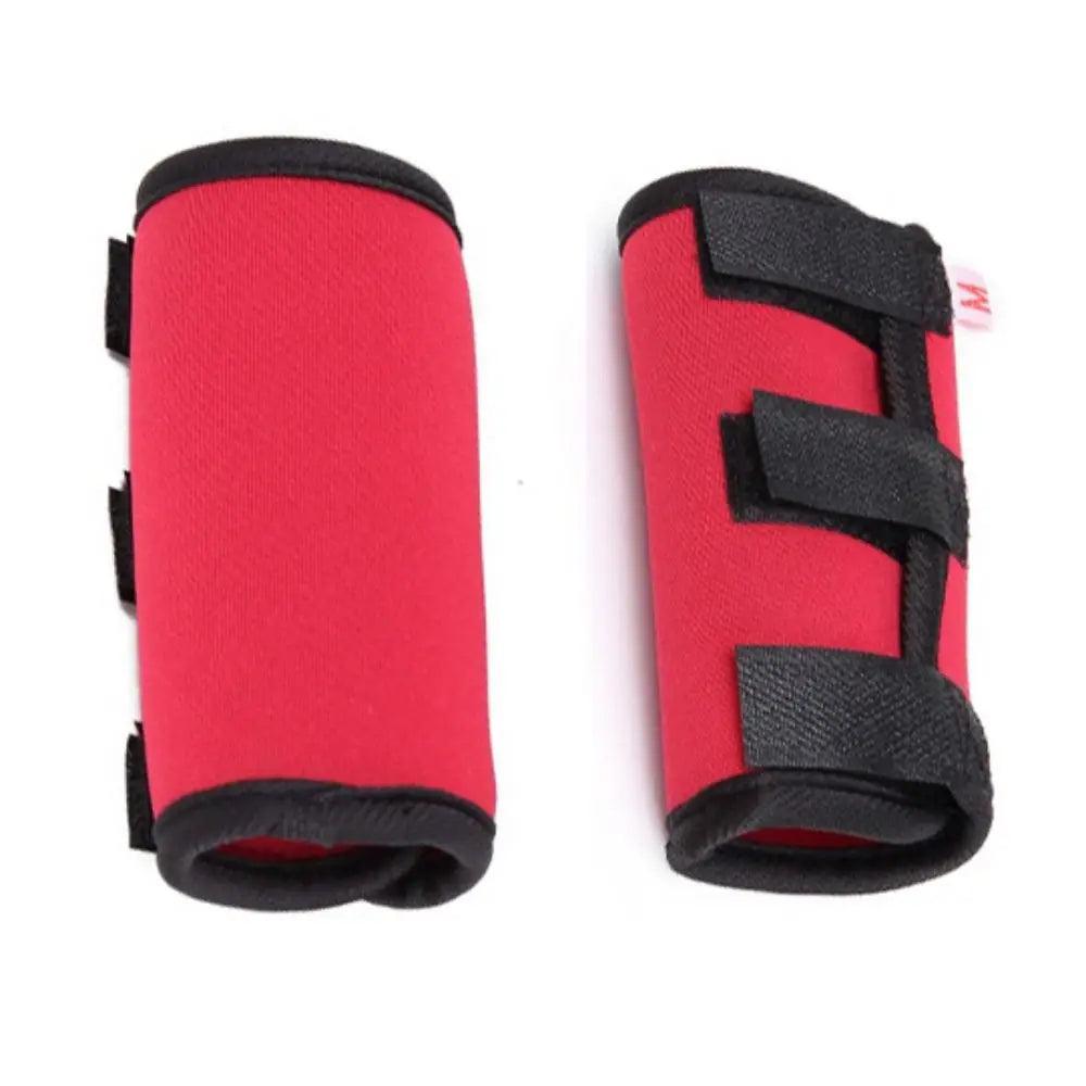 Accessories for Wound Recovery Shockproof Puppy Elbow Pad Dog Leg Protective Cover Dog Front Leg Brace Pet Knee Pads - Ammpoure Wellbeing