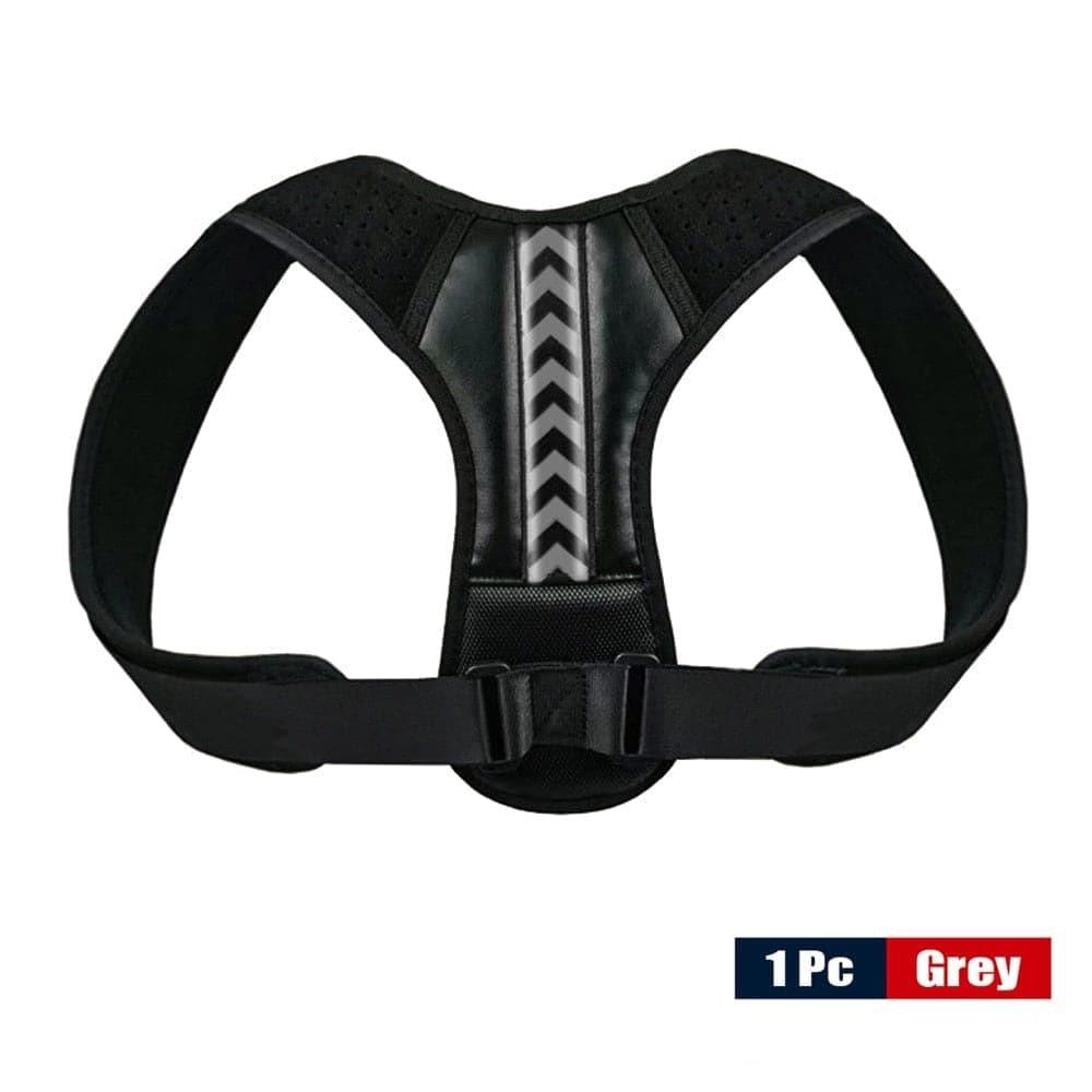Adjustable Back Shoulder Posture Corrector Belt - Clavicle, Spine, Neck, Upper body Support - Ammpoure Wellbeing