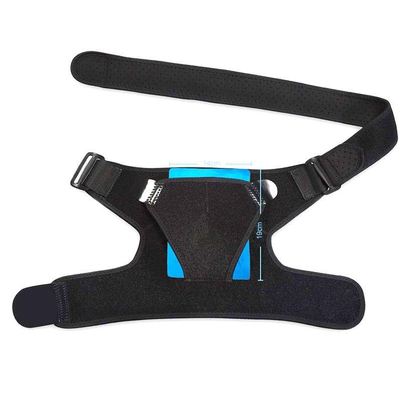 Adjustable Gym Sports Care Single Shoulder Support Belt - Ammpoure Wellbeing