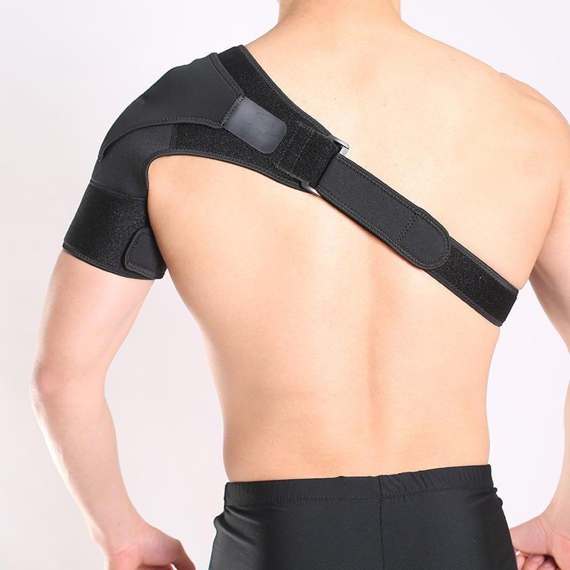 Adjustable Gym Sports Care Single Shoulder Support Belt - Ammpoure Wellbeing