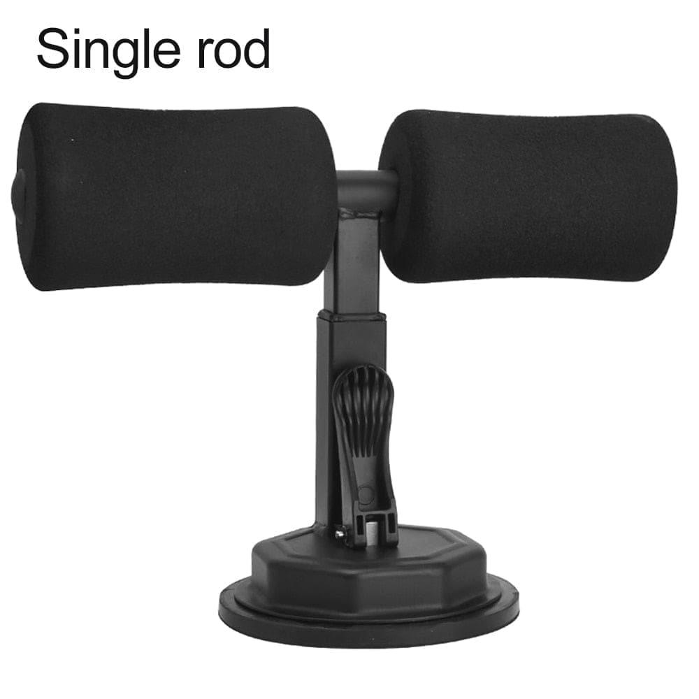 Adjustable Sit - up Bar Floor Assistant Abdominal Exercise Stand Ankle Support Trainer Workout Equipment for Home Gym Fitness Gear - Ammpoure Wellbeing