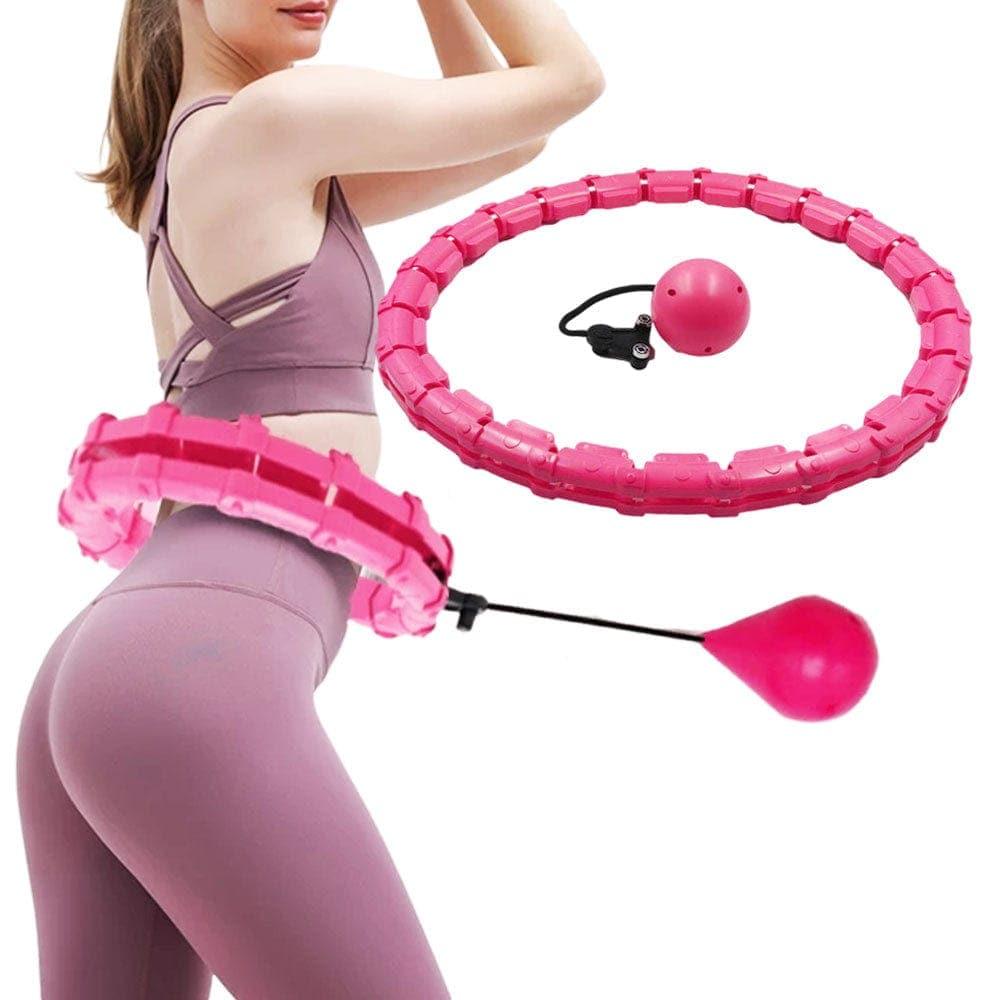 Adjustable Sport Hoops Abdominal Thin Waist Exercise Detachable Massage Hoops Fitness Equipment Gym Home Training Weight Loss - Ammpoure Wellbeing