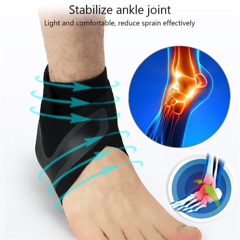 Ankle Support Brace Protector Ankle Splint Bandage For Arthritis Pain Relief Guard Foot Splint Sprain Injury Wraps Ankle Brace - Ammpoure Wellbeing