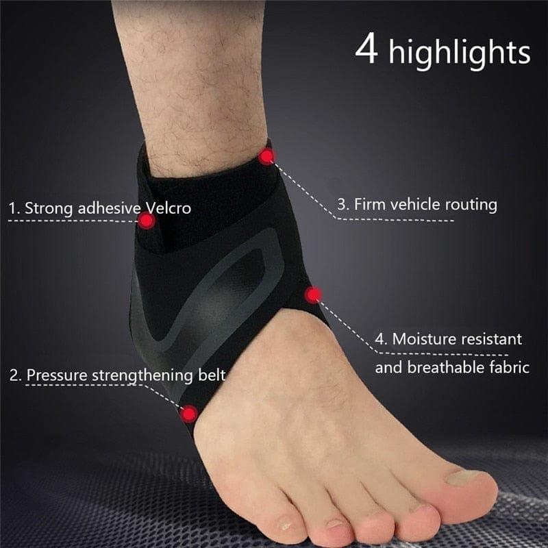 Ankle Support Brace Protector Ankle Splint Bandage For Arthritis Pain Relief Guard Foot Splint Sprain Injury Wraps Ankle Brace - Ammpoure Wellbeing