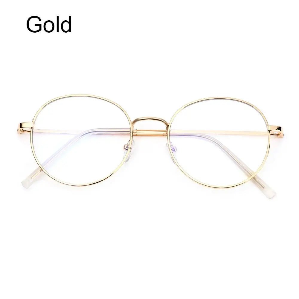 Anti - Blue Light Glasses for Women Men Classic Metal Frame Eyewear Fashion Office Computer Goggles Blue Rays Blocking Glasses - Ammpoure Wellbeing