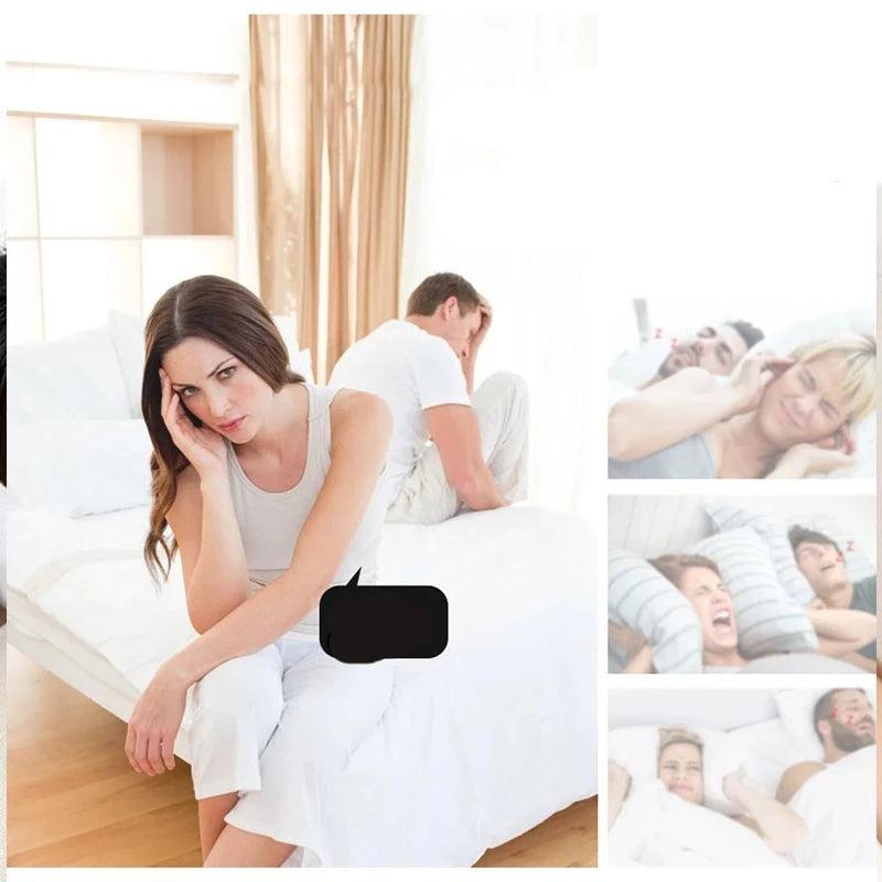 Anti Snore Chin Strap For Men Women Adjustable Stop Snoring Sleep Neck Brace Anti Apnea Jaw Solution Sleep Support Sleeping Care - Ammpoure Wellbeing 🇬🇧