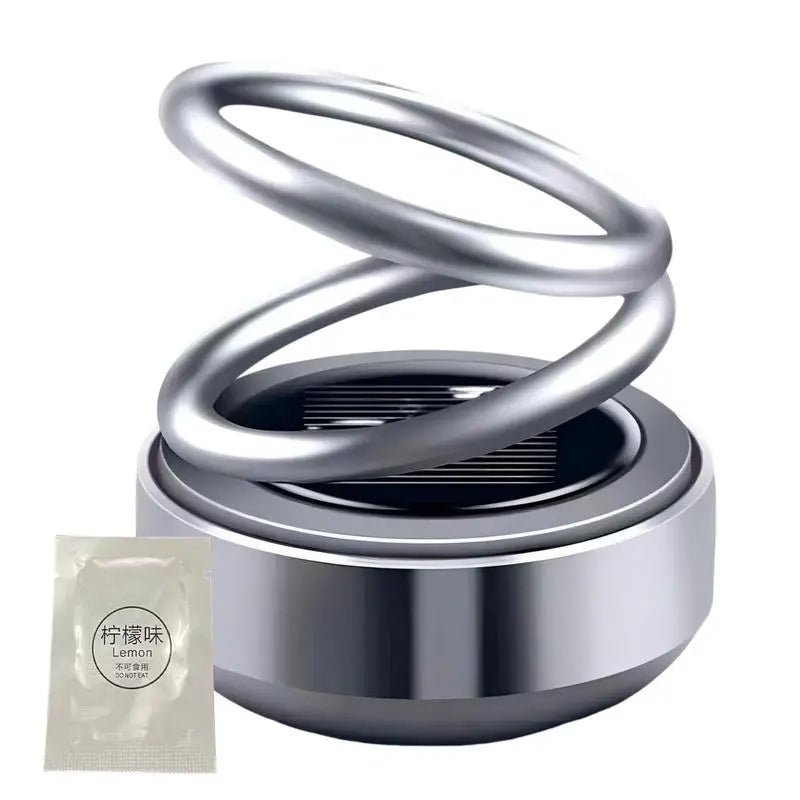 Auto Aromatherapy Rotating Car Air Fresheners Car Decorations Aroma Double Ring Vehicle Diffuser car Accessories - Ammpoure Wellbeing