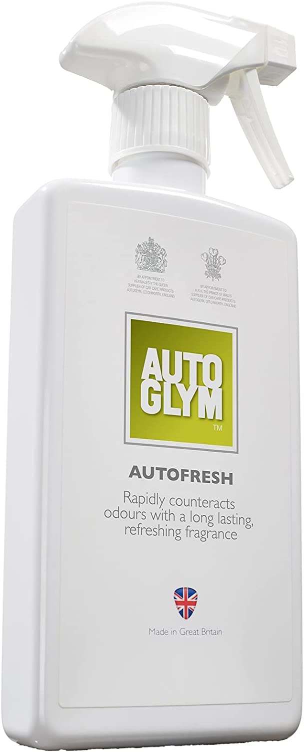 Autoglym Autofresh, 500ml - Citrus Scented Car Freshener Spray For Long Lasting Freshness On Car Carpets or Trim Fabric - Ammpoure Wellbeing