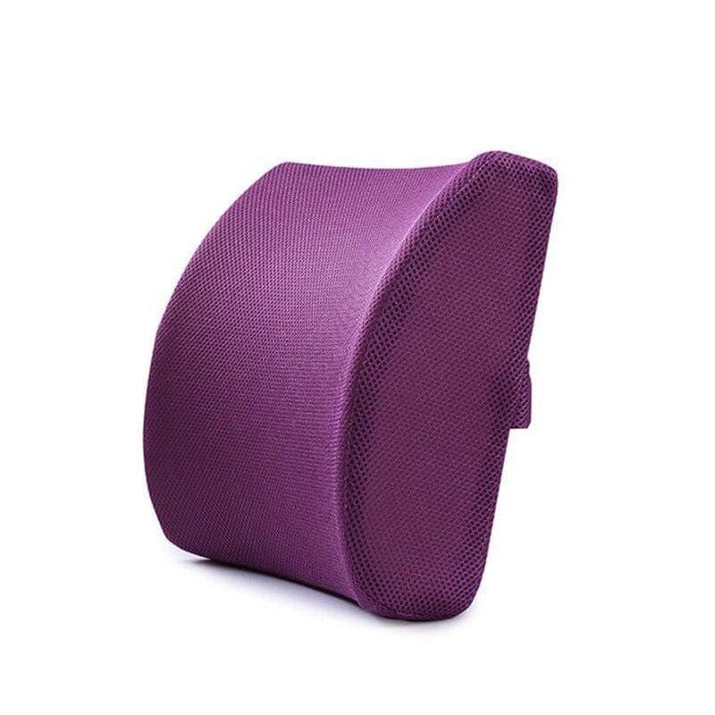 Back support cushion with memory foam for your chair or the seat in your car - Ammpoure Wellbeing