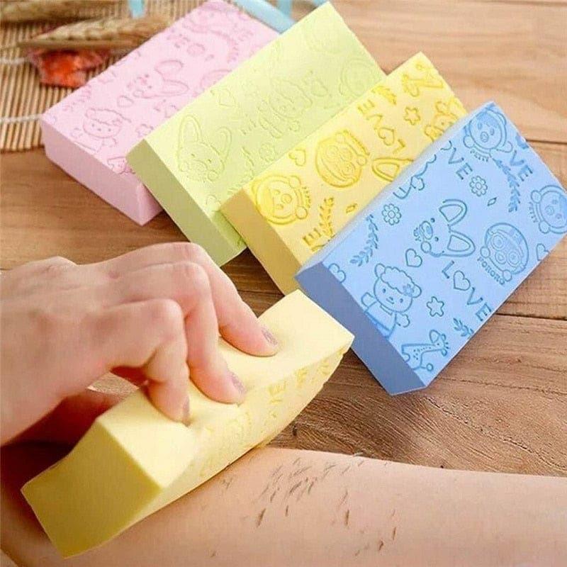 Bath Sponge Body Dead Skin Remover Exfoliating Massager Cleaning Shower Brush Peeling Sponge For Washing For The Body For Adults - Ammpoure Wellbeing