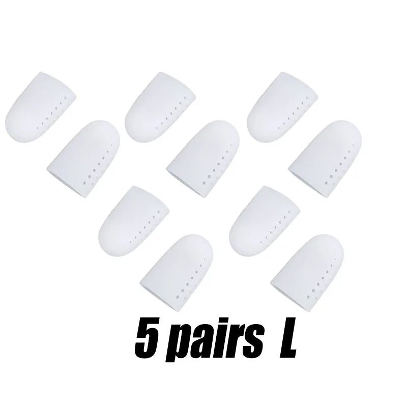 Breathable Toe Protectors Sleeve Bunion Pads Cushion Big Toe Guards Silicone Toe Covers For Protection Of Ingrown Toenails - Ammpoure Wellbeing