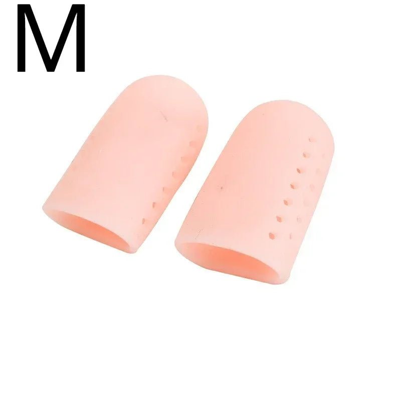 Breathable Toe Protectors Sleeve Bunion Pads Cushion Big Toe Guards Silicone Toe Covers For Protection Of Ingrown Toenails - Ammpoure Wellbeing