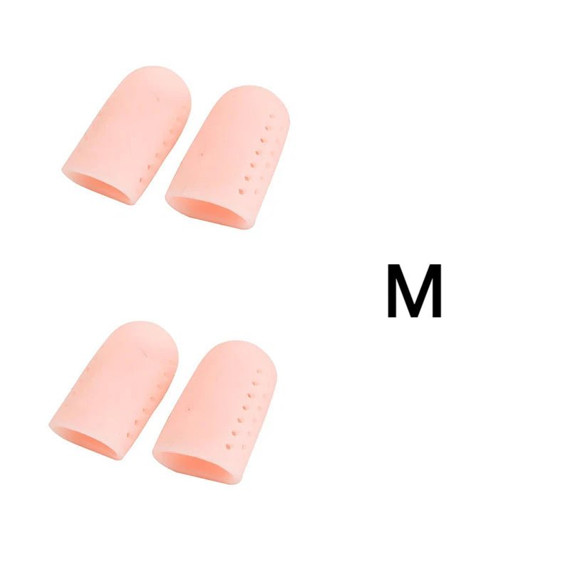 Breathable Toe Protectors Sleeve Bunion Pads Cushion Big Toe Guards Silicone Toe Covers For Protection Of Ingrown Toenails - Ammpoure Wellbeing