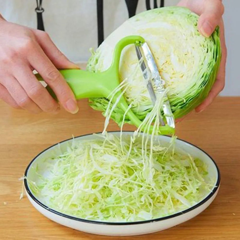 Cabbage Slicer Vegetable Cutter Cabbage Grater Salad Potato Slicer Melon Carrot Cucumber Shredder Home Kitchen Tools - Ammpoure Wellbeing