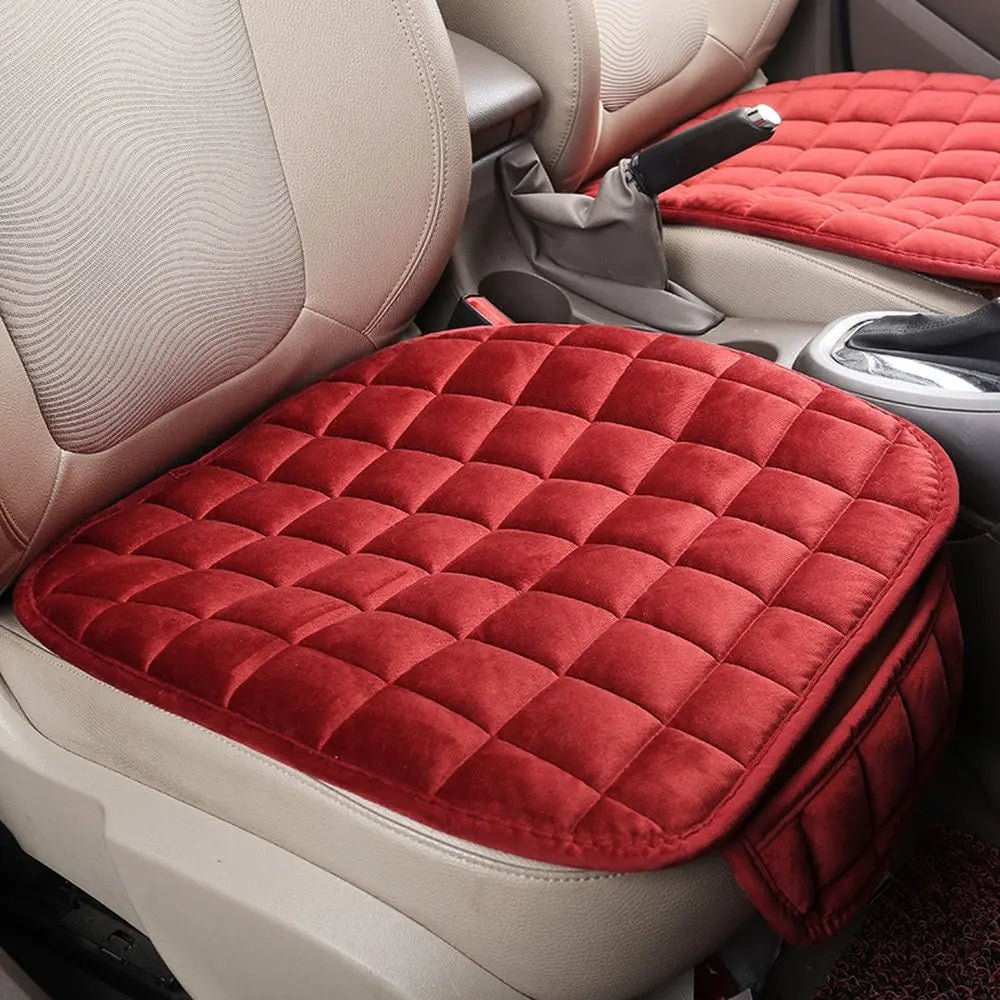 Car Seat Cover Winter Warm Seat Cushion Anti Slip Universal Front Chair Seat Breathable Pad for Vehicle Auto Car Seat Protector - Ammpoure Wellbeing