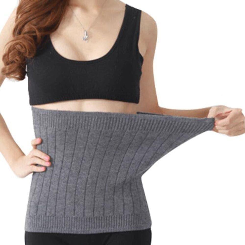 Cashmere Waist Belts for Fitness Warmer Wool Waist Support Comfortable Lumbar Brace Stomach Cold Stomach Protection Sport Safety - Ammpoure Wellbeing