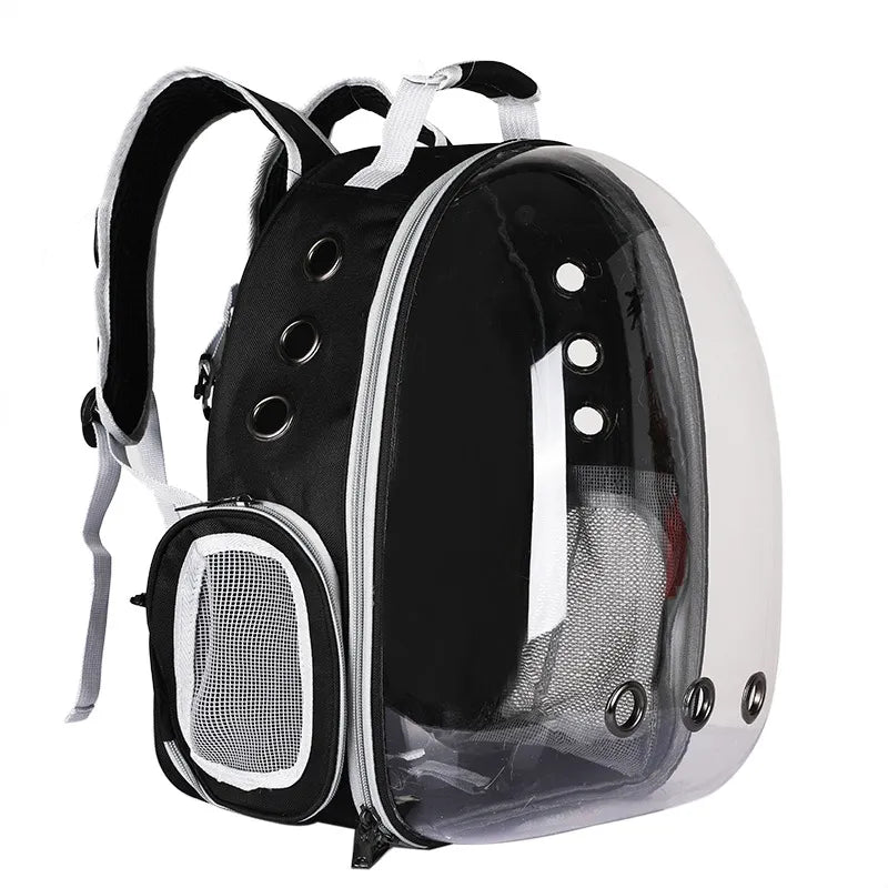 Cat Bag Pet Backpack Portable Transparent Space Capsule Pet Bag for Going Out Breathable Backpack Cat Products L2025 - Ammpoure Wellbeing