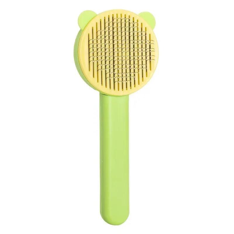 Cat Brush Pet Comb Grooming Pets Hair Remover Cat Dogs Removal Hair Brush Cleansing Self Fall Off Hair Pet Tools Accessories - Ammpoure Wellbeing