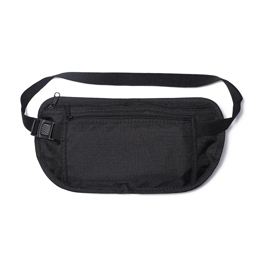 Cloth Waist Bags Travel Pouch Hidden Wallet Passport Money Waist Belt Bag Slim Secret Security Useful Travel Bags Chest Packs - Ammpoure Wellbeing