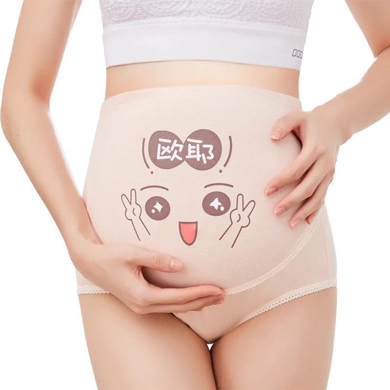 Cotton Panties For Pregnant Maternity Underwear Panty Clothes for Pregnant Women Pregnancy Brief High Waist Maternity Intimates - Ammpoure Wellbeing