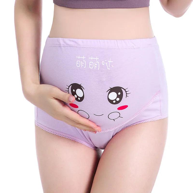 Cotton Panties For Pregnant Maternity Underwear Panty Clothes for Pregnant Women Pregnancy Brief High Waist Maternity Intimates - Ammpoure Wellbeing