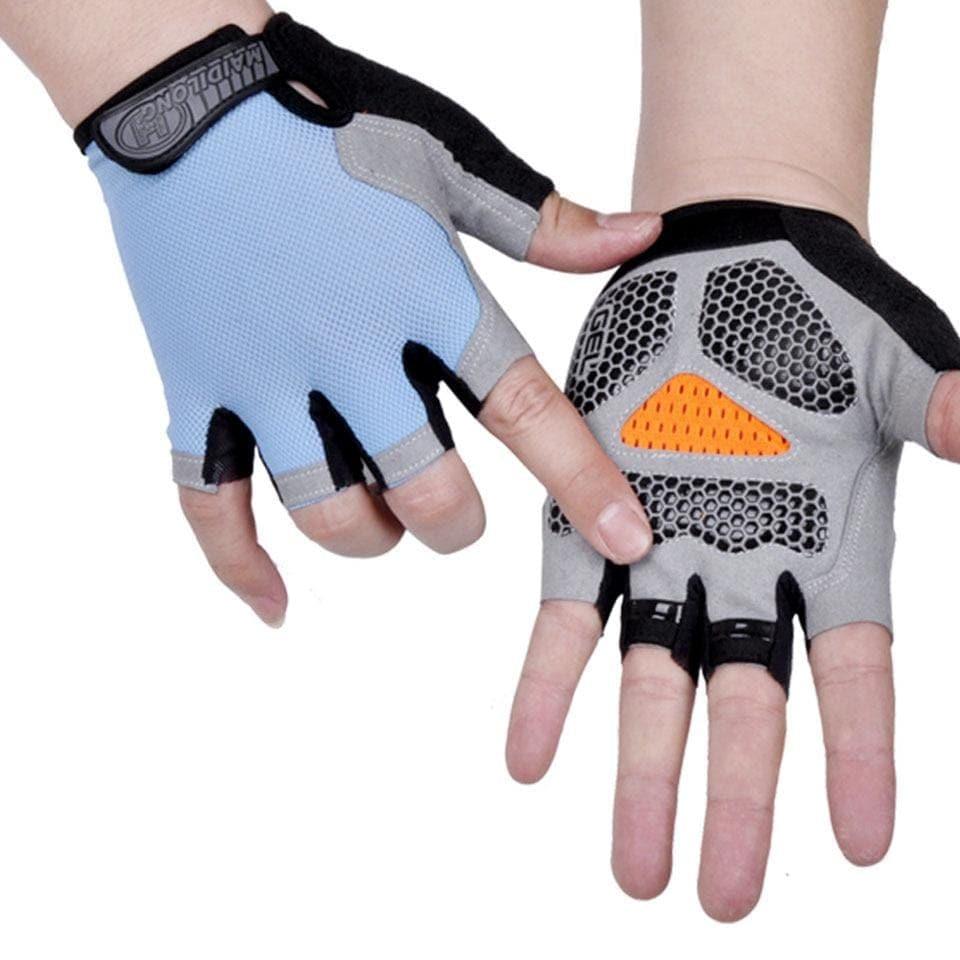 Cycling gloves, Gym gloves, Anti slip, Anti sweat Anti shock, Fitness gloves - Ammpoure Wellbeing