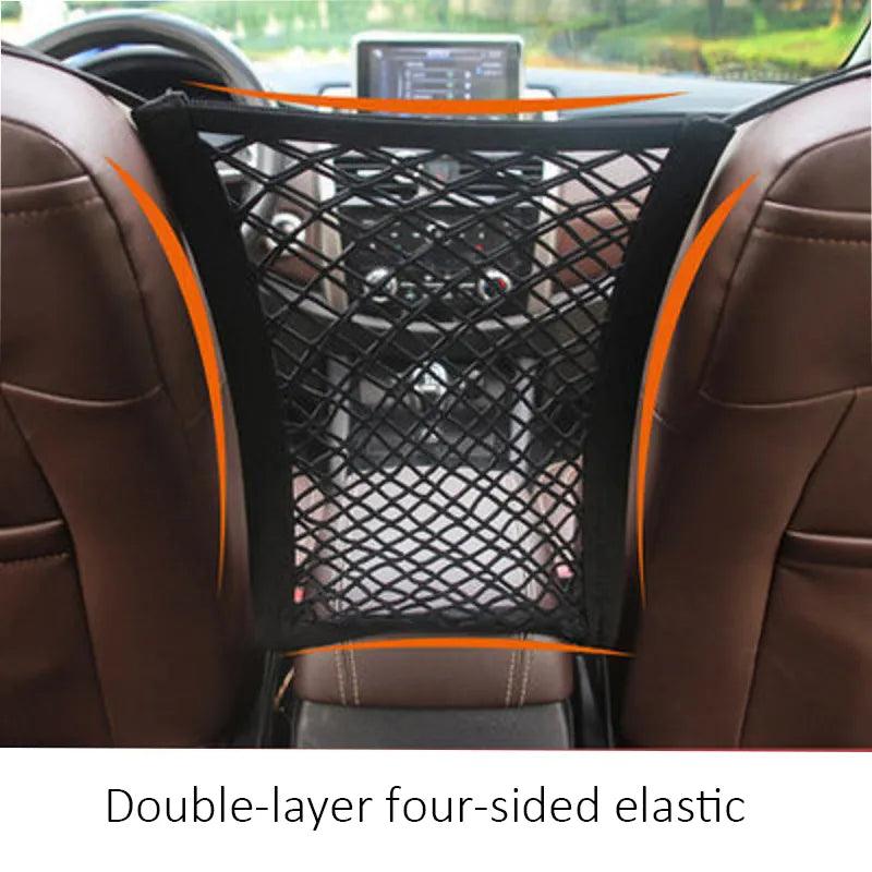 Dog Seat Fences Pet Protection Net Safety Storage Bag Pet Mesh Travel Isolation Back Seat Safety Barrier Puppy Car Accessories - Ammpoure Wellbeing